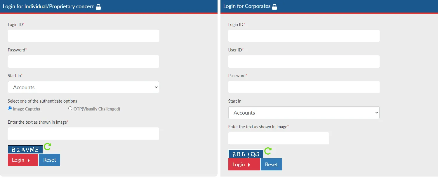 Iob personal login and corporate login