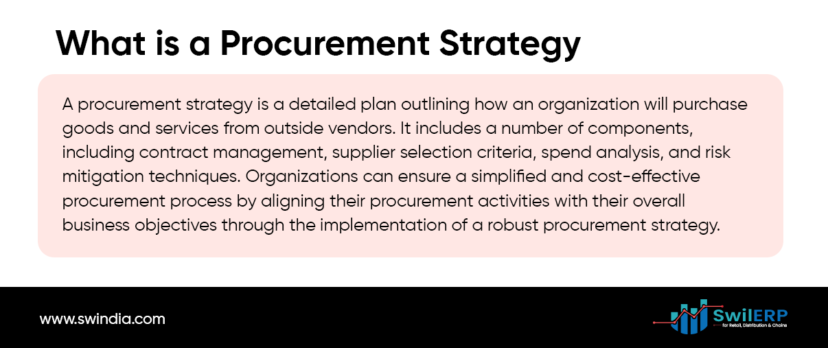 What is a Procurement Strategy?