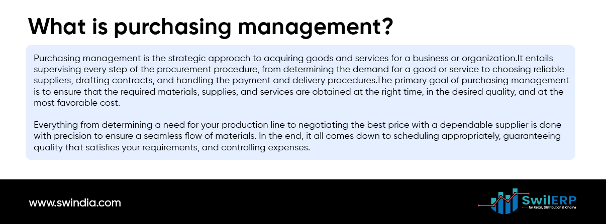 Purchasing Management Guide to Benefits and Best Practices