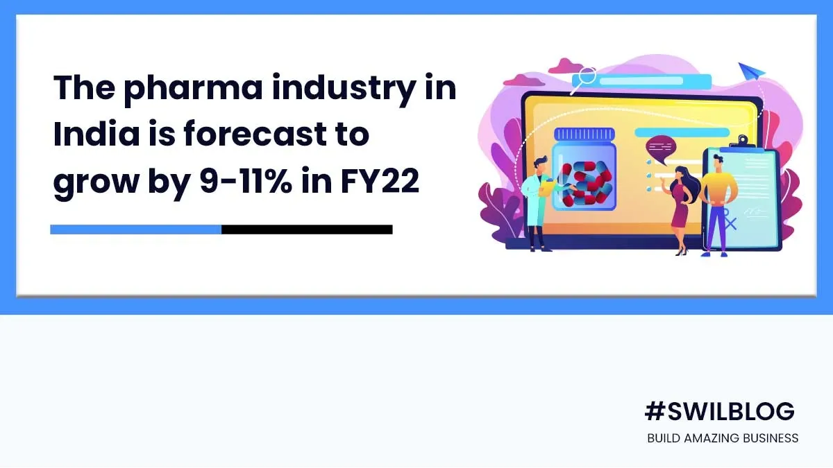 The Indian pharma industry is estimated to grow by 9-11% in FY22: Why is it so?